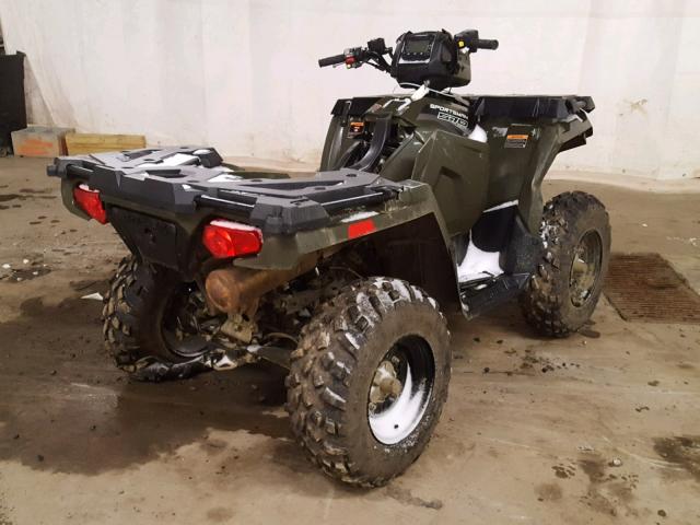 4XASEA577JA113906 - 2018 POLARIS SPORTSMAN GREEN photo 4