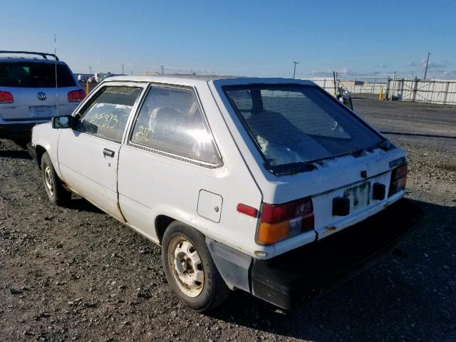 JT2AL31G9E0270157 - 1984 TOYOTA TERCEL WHITE photo 3