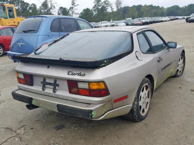 WP0AA2958JN151460 - 1988 PORSCHE 944 TAN photo 4