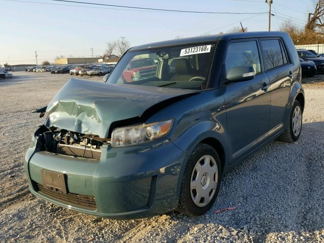 JTLKE50E681048549 - 2008 TOYOTA SCION XB Dəniz mavisi foto 2