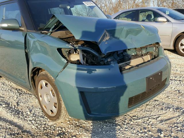 JTLKE50E681048549 - 2008 TOYOTA SCION XB Dəniz mavisi foto 9
