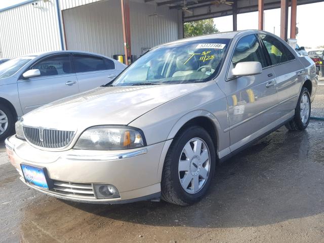 1LNHM86S84Y679114 - 2004 LINCOLN LS BEIGE photo 2