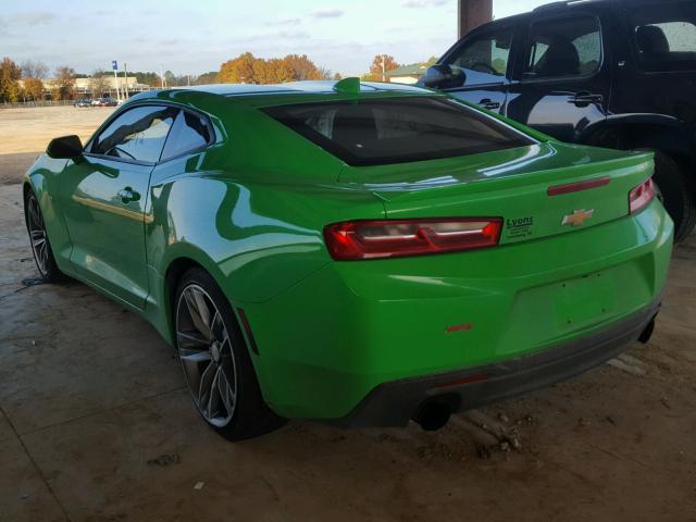 1G1FA1RS7H0196864 - 2017 CHEVROLET CAMARO LS GREEN photo 3