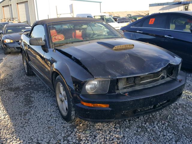 1ZVHT85H285114522 - 2008 FORD MUSTANG GT BLACK photo 1