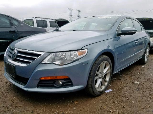 WVWHL73C29E523187 - 2009 VOLKSWAGEN CC LUXURY BLUE photo 2