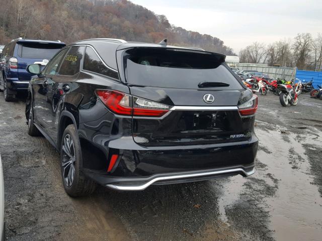 JTJGZKCA4J2005497 - 2018 LEXUS RX 350 L BLACK photo 3