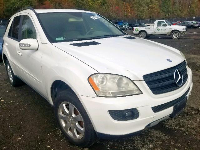 4JGBB86E56A103921 - 2006 MERCEDES-BENZ ML 350 WHITE photo 1