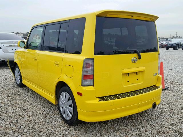 JTLKT324154017430 - 2005 TOYOTA SCION XB Сары фото 3