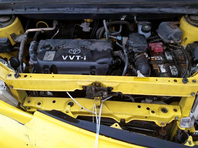 JTLKT324154017430 - 2005 TOYOTA SCION XB Сары фото 7