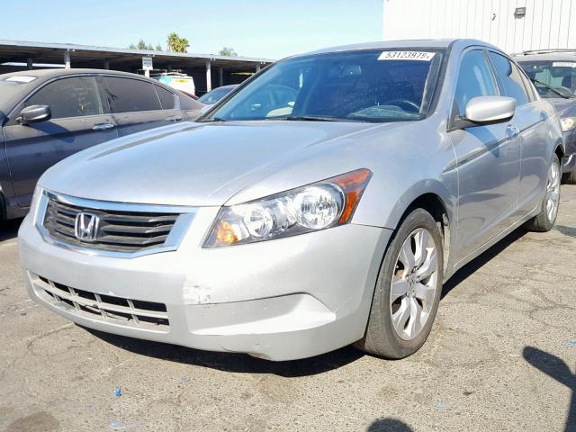 1HGCP36839A008612 - 2009 HONDA ACCORD EXL SILVER photo 2