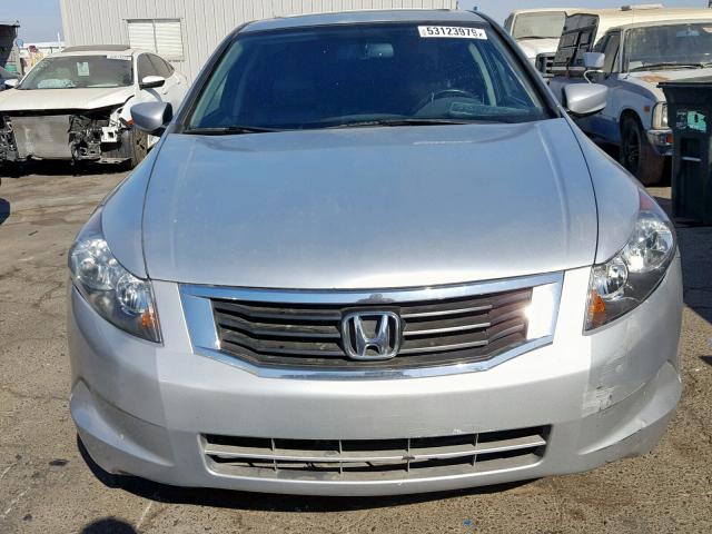 1HGCP36839A008612 - 2009 HONDA ACCORD EXL SILVER photo 9