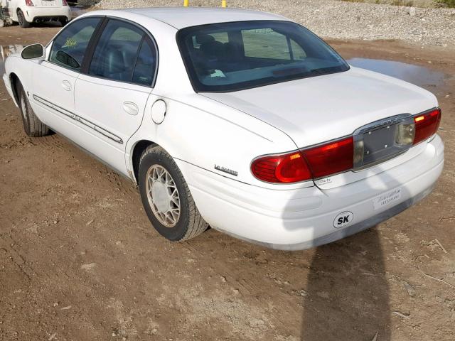 1G4HR54KXYU123872 - 2000 BUICK LESABRE LI WHITE photo 3