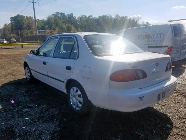 2T1BR18E7YC285317 - 2000 TOYOTA COROLLA VE WHITE photo 3