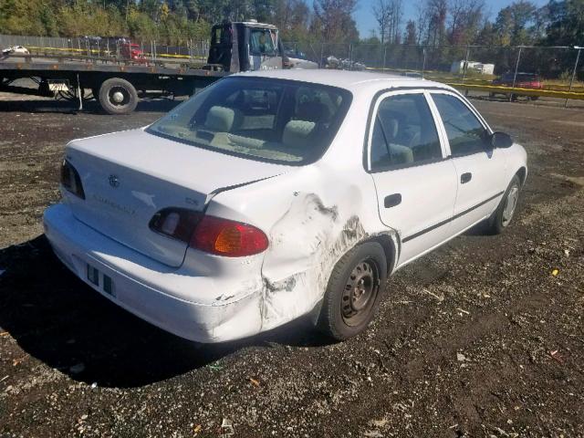 2T1BR18E7YC285317 - 2000 TOYOTA COROLLA VE WHITE photo 4