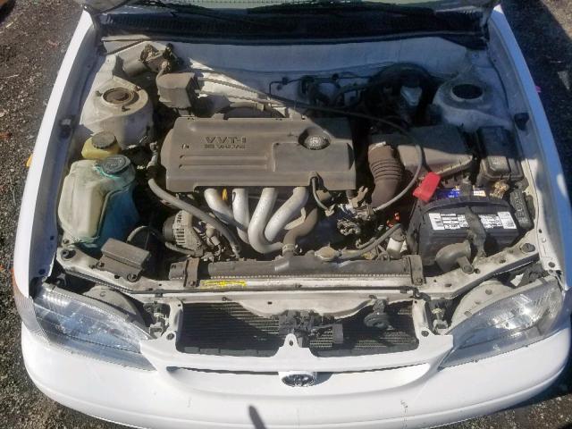 2T1BR18E7YC285317 - 2000 TOYOTA COROLLA VE WHITE photo 7