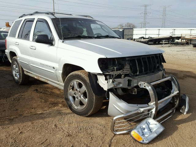 1J8GW68J44C208280 - 2004 JEEP GRAND CHER SILVER photo 1