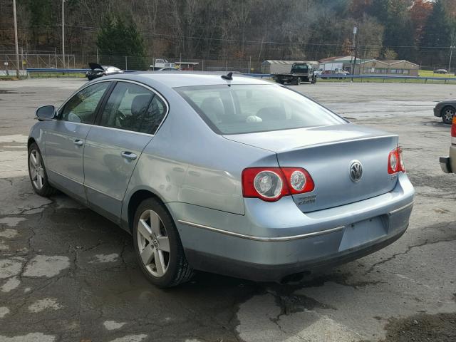 WVWAK73C88E103582 - 2008 VOLKSWAGEN PASSAT KOM BLUE photo 3