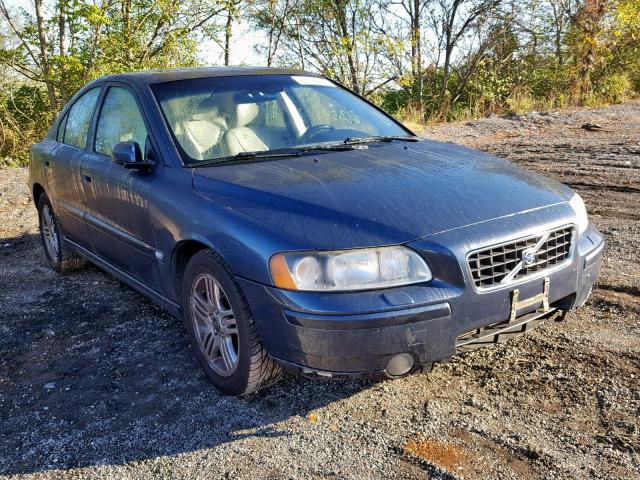 YV1RS592X52483084 - 2005 VOLVO S60 2.5T BLUE photo 1