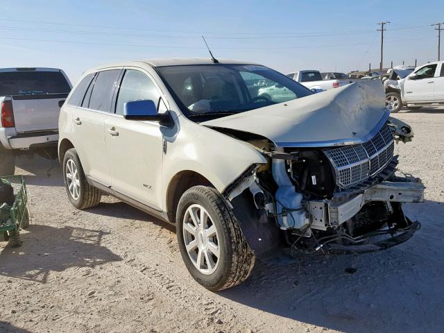 2LMDU88C98BJ37600 - 2008 LINCOLN MKX CREAM photo 1