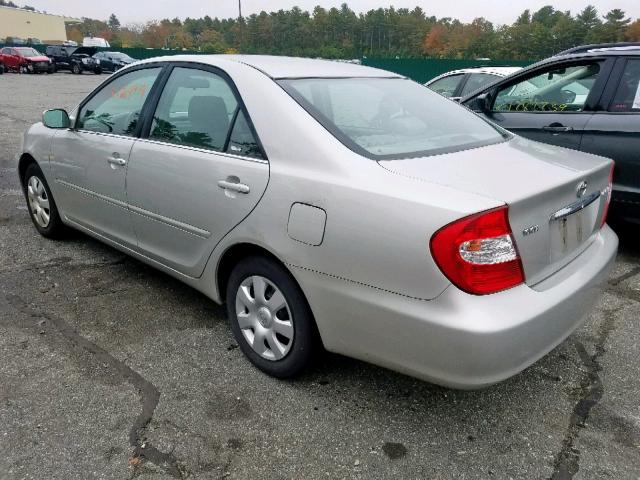 4T1BE32K83U218478 - 2003 TOYOTA CAMRY LE SILVER photo 3