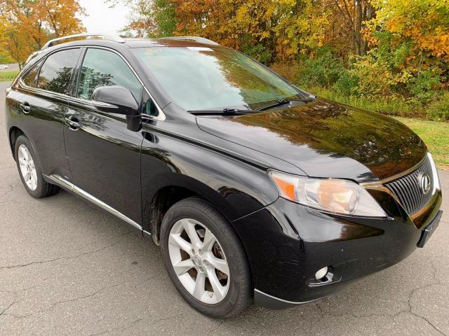 2T2BK1BA7AC068636 - 2010 LEXUS RX 350 BLACK photo 1