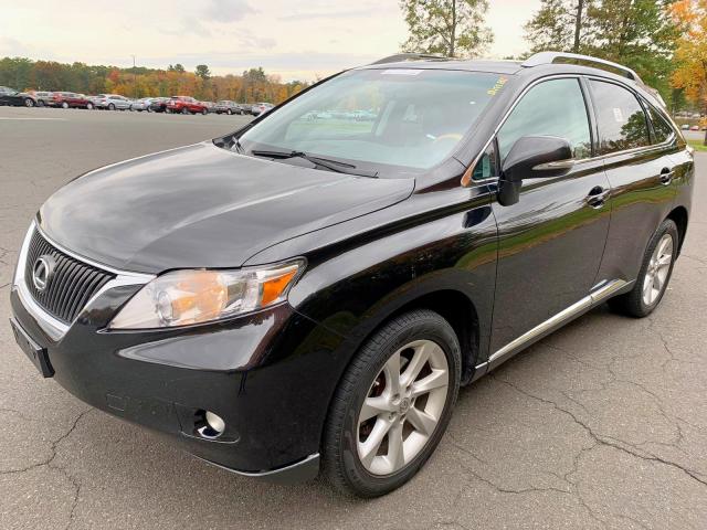 2T2BK1BA7AC068636 - 2010 LEXUS RX 350 BLACK photo 2