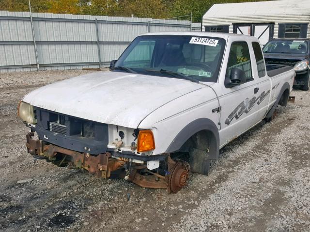 1FTZR15E51PA27985 - 2001 FORD RANGER SUP WHITE photo 2