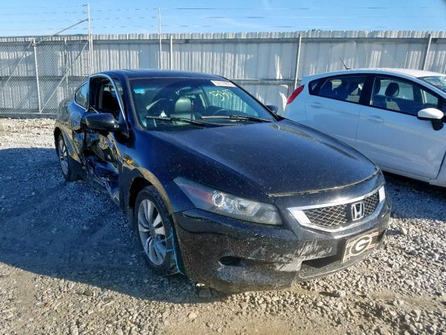 1HGCS12859A025307 - 2009 HONDA ACCORD EXL BLACK photo 1