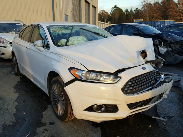 3FA6P0K95DR149341 - 2013 FORD FUSION TIT WHITE photo 1