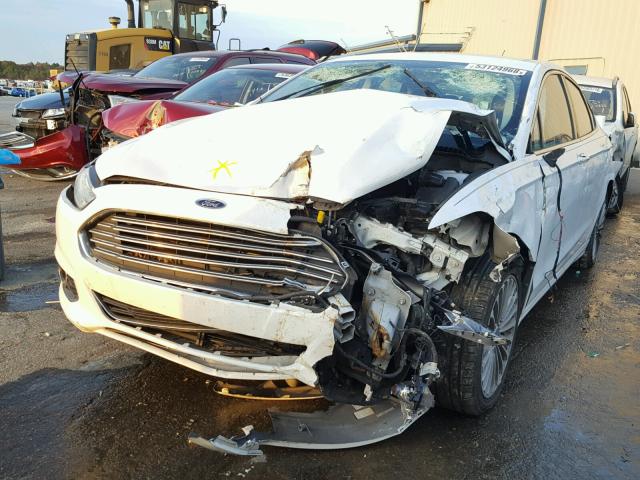 3FA6P0K95DR149341 - 2013 FORD FUSION TIT WHITE photo 2