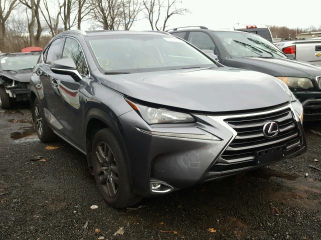 JTJBARBZXF2001446 - 2015 LEXUS NX 200T GRAY photo 1