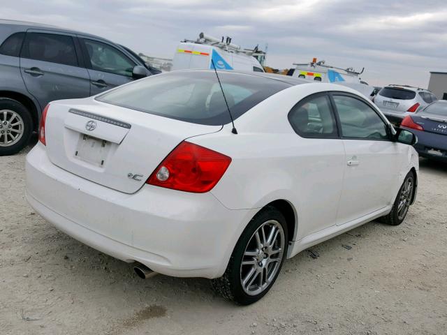 JTKDE177750035663 - 2005 TOYOTA SCION TC თეთრი ფოტო 4