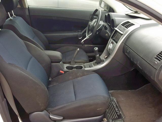 JTKDE177750035663 - 2005 TOYOTA SCION TC თეთრი ფოტო 5