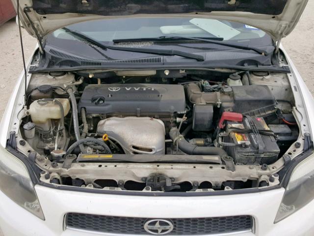 JTKDE177750035663 - 2005 TOYOTA SCION TC თეთრი ფოტო 7