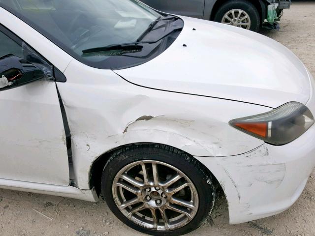 JTKDE177750035663 - 2005 TOYOTA SCION TC თეთრი ფოტო 9