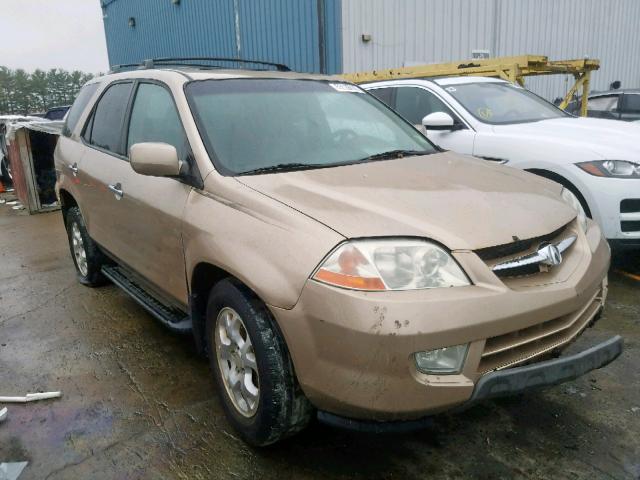 2HNYD18882H531088 - 2002 ACURA MDX TOURIN GOLD photo 1