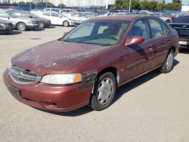 1N4DL01D91C146526 - 2001 NISSAN ALTIMA XE RED photo 2