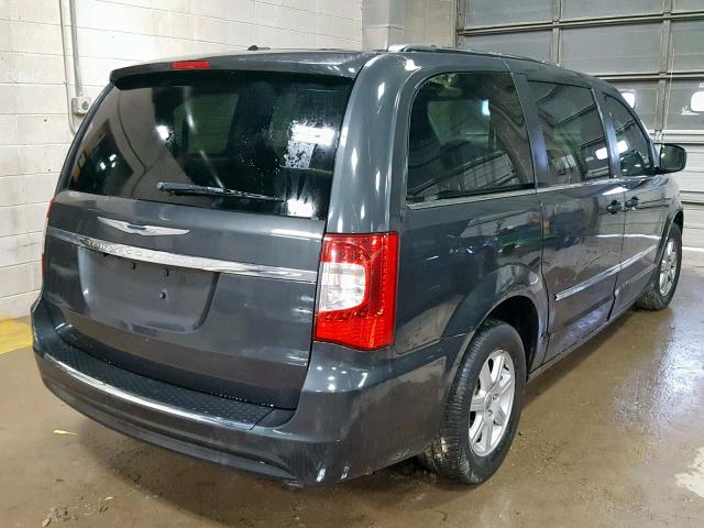 2C4RC1BG4CR200243 - 2012 CHRYSLER TOWN & COU GRAY photo 4