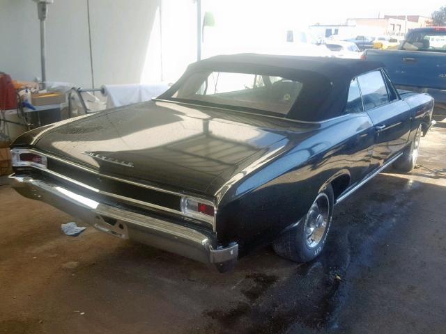 136676B146949 - 1966 CHEVROLET CHEVELLE BLACK photo 4