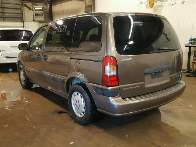 1GNDU03E64D258736 - 2004 CHEVROLET VENTURE BROWN photo 3