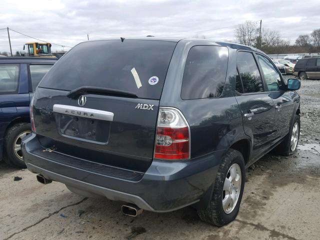 2HNYD18256H545354 - 2006 ACURA MDX CHARCOAL photo 4
