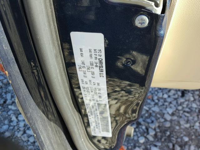 2V8HW34199R546647 - 2009 VOLKSWAGEN ROUTAN SE BLUE photo 10