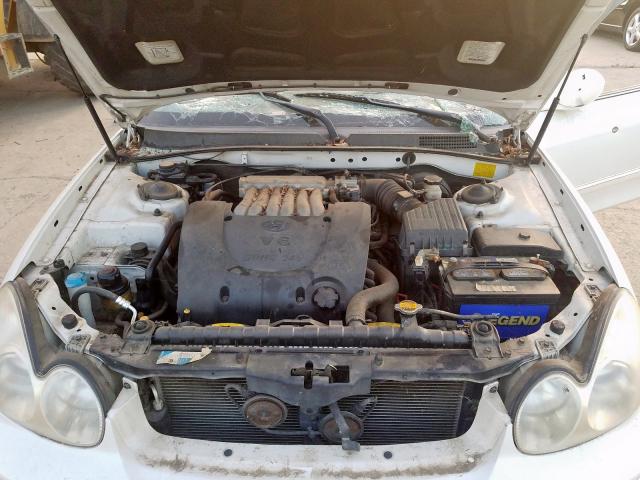 KMHWF35H62A646032 - 2002 HYUNDAI SONATA GLS WHITE photo 7