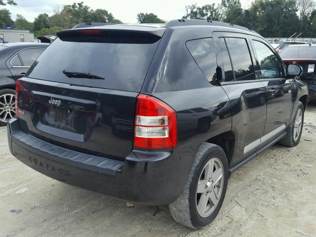 1J4NF1FB9AD675188 - 2010 JEEP COMPASS SP BLACK photo 4