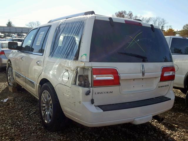 5LMFU27577LJ08936 - 2007 LINCOLN NAVIGATOR 白色 照片 3