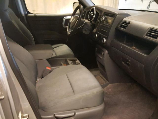 2HJYK16378H522065 - 2008 HONDA RIDGELINE SILVER photo 5