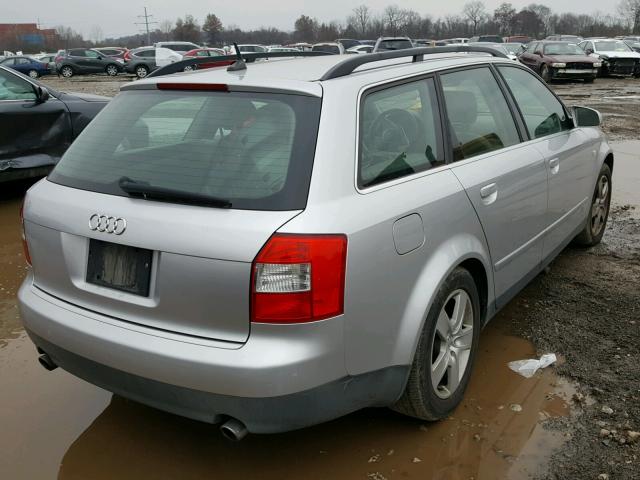 WAUVT68E53A343575 - 2003 AUDI A4 3.0 AVA GRAY photo 4