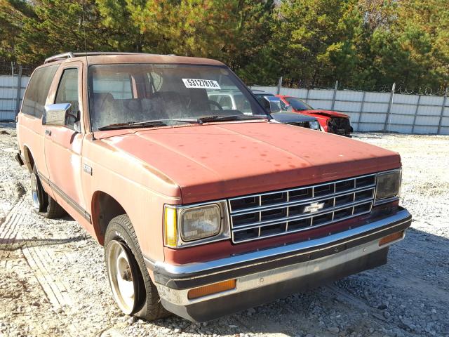 1GNCS18Z9K8241132 - 1989 CHEVROLET BLAZER S10 WHITE photo 1