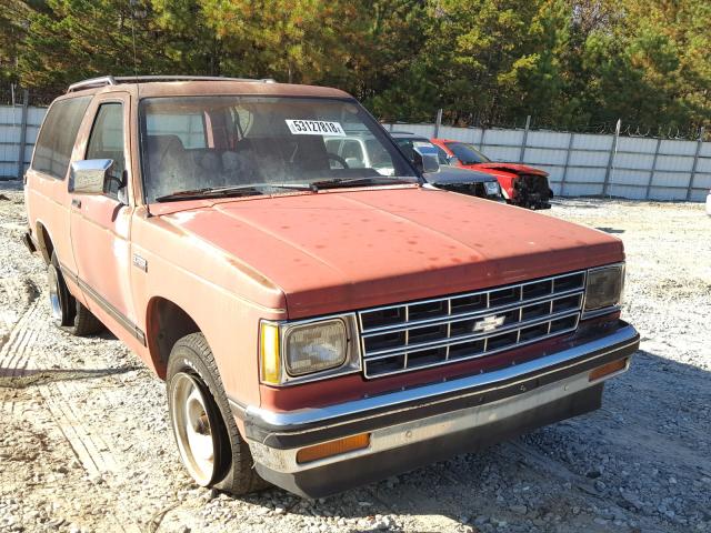 1GNCS18Z9K8241132 - 1989 CHEVROLET BLAZER S10 WHITE photo 9