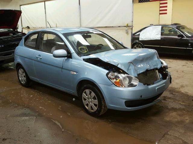 KMHCM3AC5BU200701 - 2011 HYUNDAI ACCENT GL BLUE photo 1